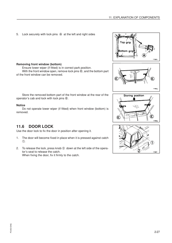 Komatsu PC450-6K PC450LC-6K Excavator Operation and Maintenance Manual K30001 and UP - Image 16