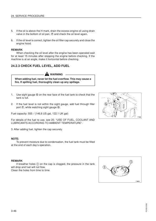 Komatsu PC450-6K PC450LC-6K Excavator Operation and Maintenance Manual K30001 and UP - Image 13