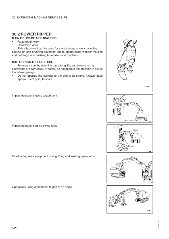 Komatsu PC450-6K PC450LC-6K Excavator Operation and Maintenance Manual K30001 and UP - Image 14