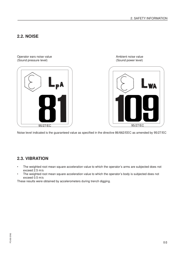 Komatsu PC450-6K PC450LC-6K Excavator Operation and Maintenance Manual K30001 and UP - Image 6