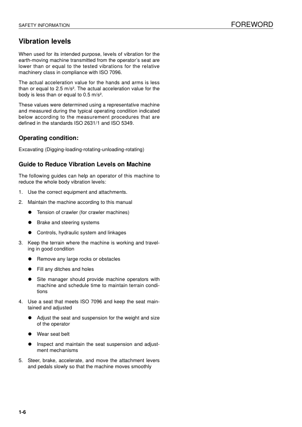 Komatsu PC800-8 PC800LC-8 Excavator Operation and Maintenance Manual SN 50001 and UP - Image 7