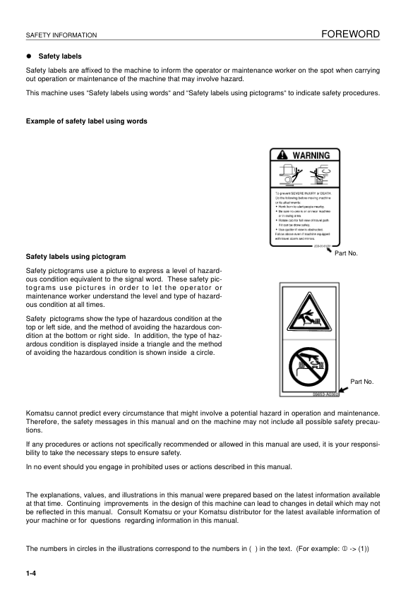 Komatsu PC800-8 PC800LC-8 Excavator Operation and Maintenance Manual SN 50001 and UP - Image 5