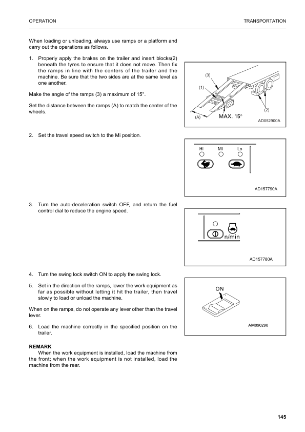 Komatsu PW130ES-6K Excavator Operation and Maintenance Manual SN K34001 and UP - Image 10