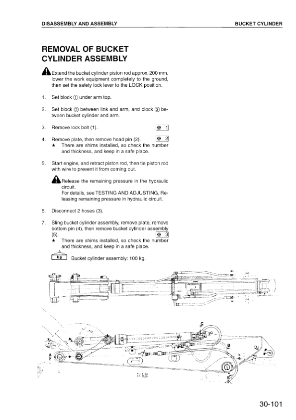 Komatsu PW130ES-6K Excavator Workshop Manual SN K30545 and UP - Image 12