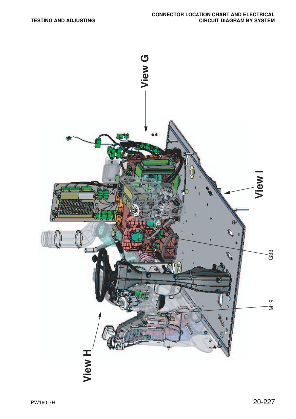 Komatsu PW160-7H Excavator Workshop Manual SN 50051 and UP - Image 10