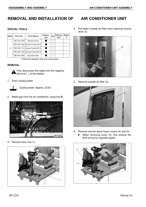 Komatsu PW160-7H Wheel Loader Workshop Manual SN H50051 and UP - Image 15
