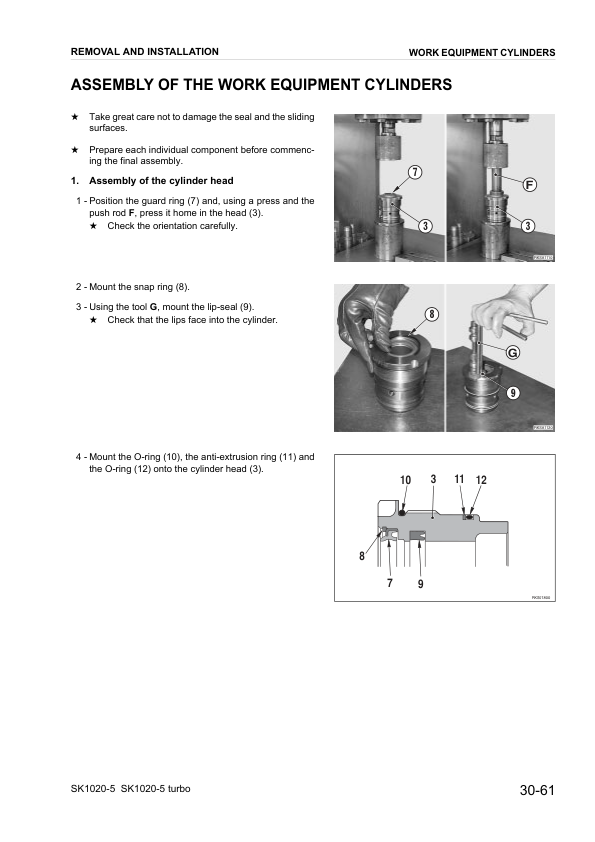 Komatsu SK1020-5 SK1020-5 Turbo Skid Steer Workshop Manual WEBM005100 - Image 10