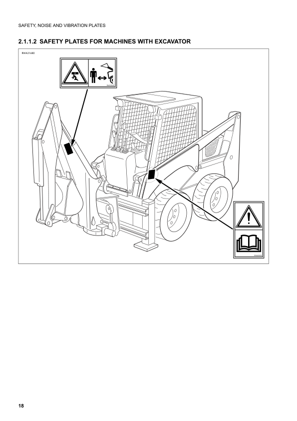 Komatsu SK10205 Turbo Skid Steer Operation and Maintenance Manual SN 37CTF00432 and UP - Image 11