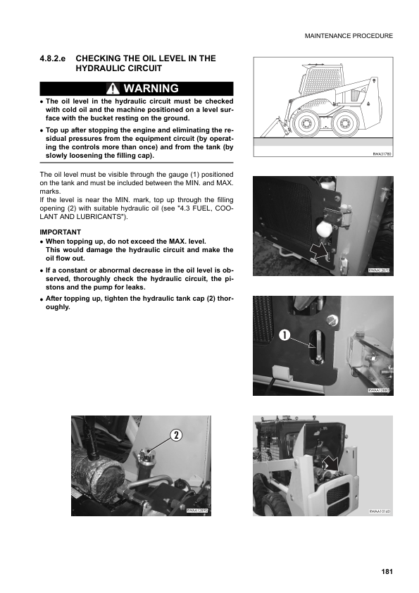 Komatsu SK10205 Turbo Skid Steer Operation and Maintenance Manual SN 37CTF00432 and UP - Image 10