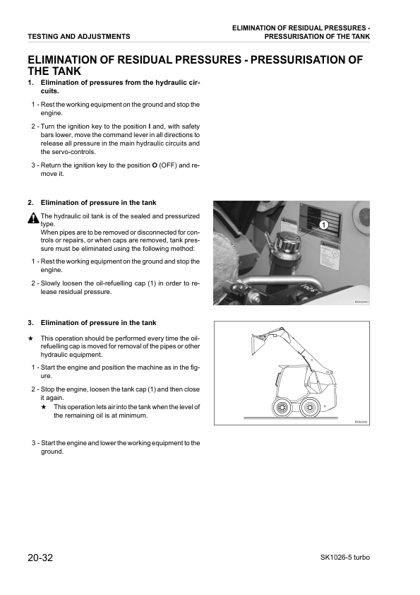Komatsu SK1026-5 Turbo Skid Steer Workshop Manual WEBD005200 - Image 10