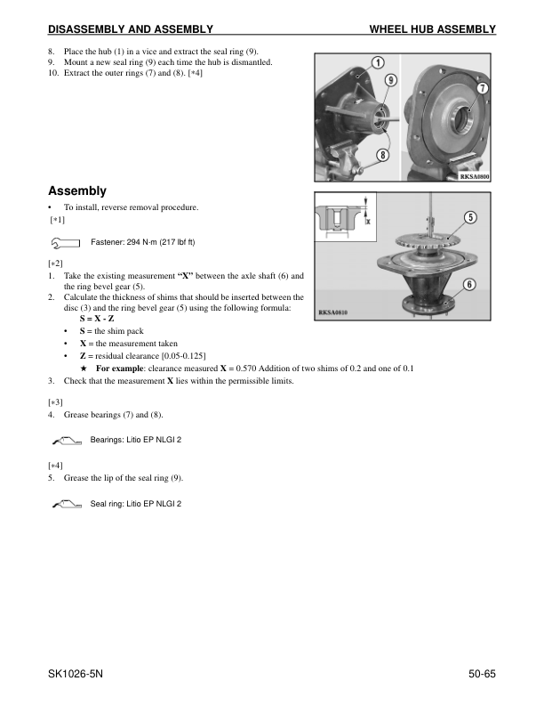 Komatsu SK1026-5N Skid Steer Workshop Manual CEBM14201 - Image 14