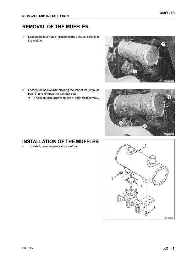 Komatsu SK510-5 Skid Steer Workshop Manual SN 37DF00001 and UP - Image 8