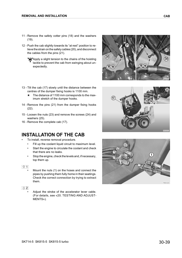 Komatsu SK714-5 SK815-5 SK815-5 Turbo Skid Steer Workshop Manual WEBM005501 - Image 9