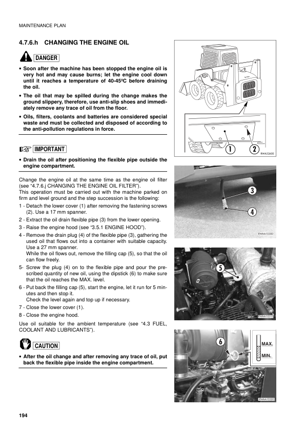 Komatsu SK714-5 Skid Steer Operation and Maintenance Manual SN 37AF00004 and UP WEAM003301 - Image 11