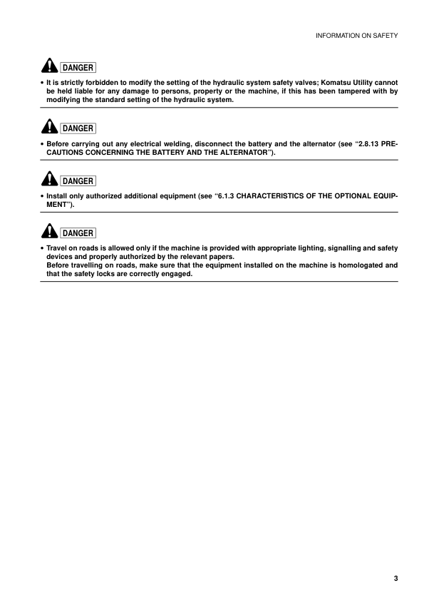Komatsu SK714-5 Skid Steer Operation and Maintenance Manual SN 37AF0004 and UP WEAM003300 - Image 5