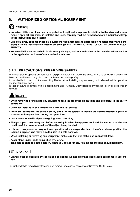 Komatsu SK714-5 Skid Steer Operation and Maintenance Manual SN 37AF0004 and UP WEAM003300 - Image 12