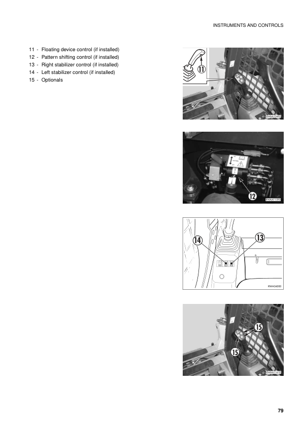Komatsu SK714-5 Skid Steer Operation and Maintenance Manual SN 37AF0004 and UP WEAM003300 - Image 15