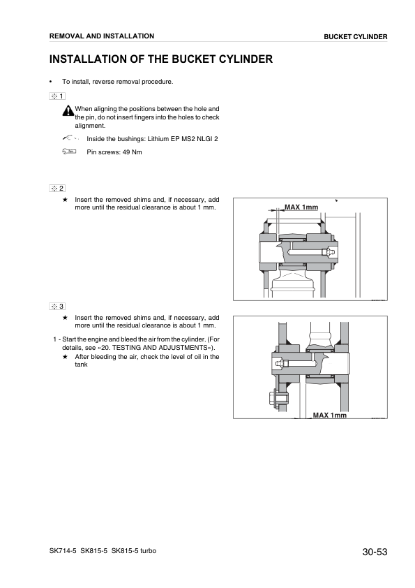 Komatsu SK815-5 SK815-5 Turbo Skid Steer Workshop Manual WEBM005500 - Image 10