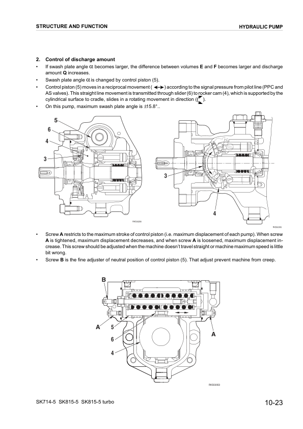 Komatsu SK815-5 SK815-5 Turbo Skid Steer Workshop Manual WEBM005501 - Image 11