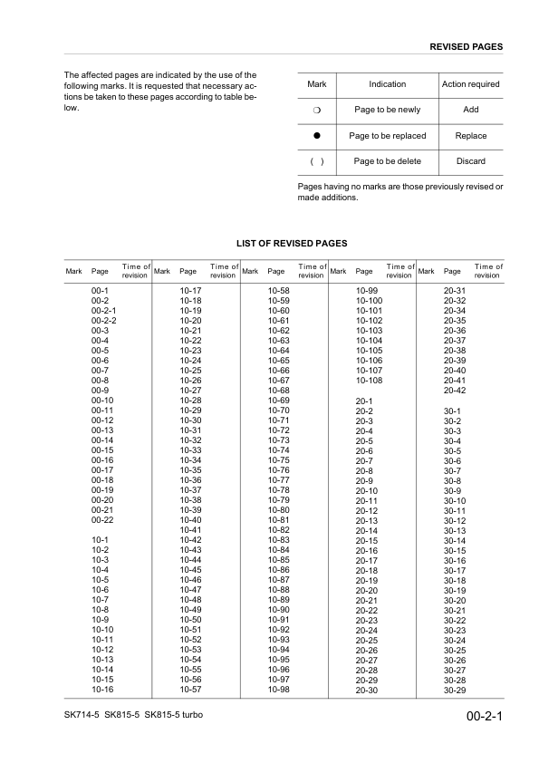 Komatsu SK815-5 SK815-5 Turbo Skid Steer Workshop Manual WEBM005501 - Image 5