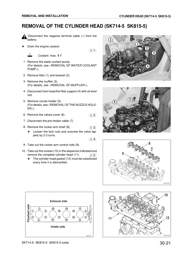 Komatsu SK815-5 SK815-5 Turbo Skid Steer Workshop Manual WEBM005600 - Image 11