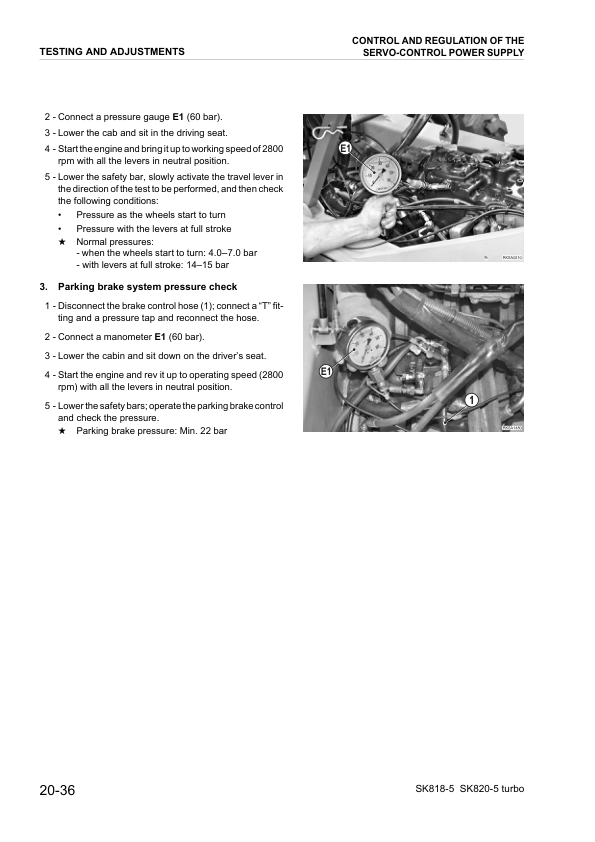 Komatsu SK818-5 SK820-5 Turbo Skid Steer Workshop Manual WEBD005200 - Image 10