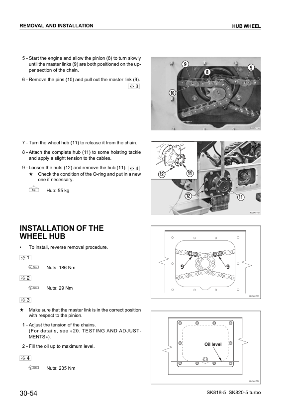 Komatsu SK818-5 SK820-5 TurboSkid Steer Workshop Manual WEBM005200 - Image 9