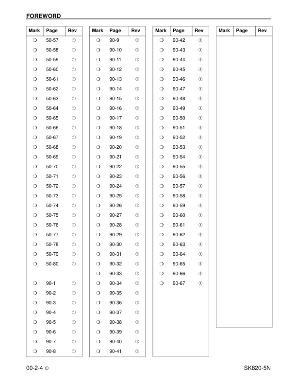Komatsu SK820-5N Skid Steer Workshop Manual SN A40001 and UP - Image 7