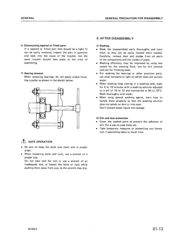 Komatsu W120-2 Wheel Loader Workshop Manual SN11001 and UP - Image 7