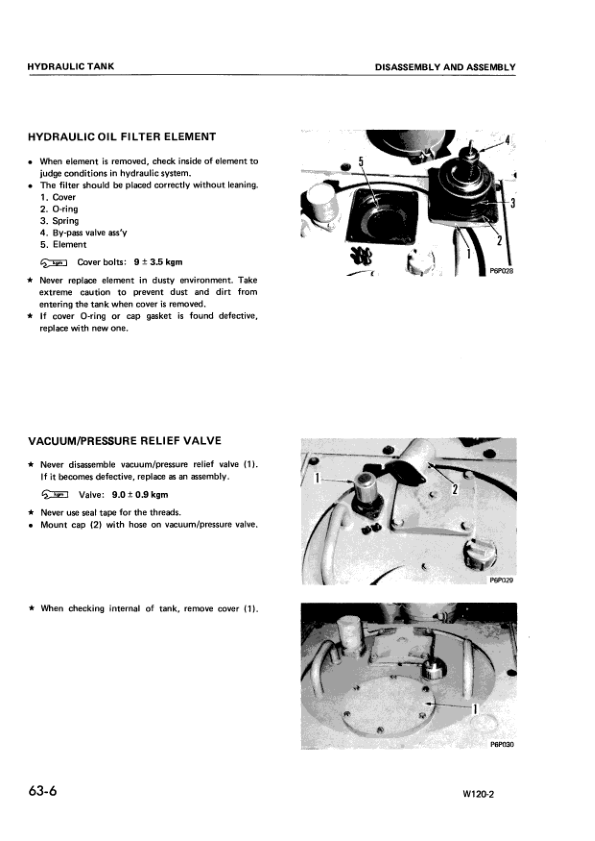 Komatsu W120-2 Wheel Loader Workshop Manual SN11001 and UP - Image 8