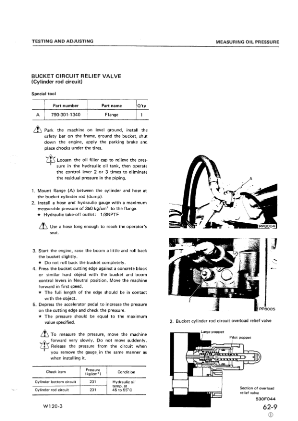 Komatsu W120-3 Wheel Loader Workshop Manual SN 50001 and UP - Image 7