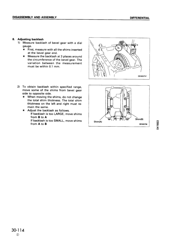 Komatsu WA120-3 Avance Wheel Loader Workshop Manual SN 50001 and UP - Image 17