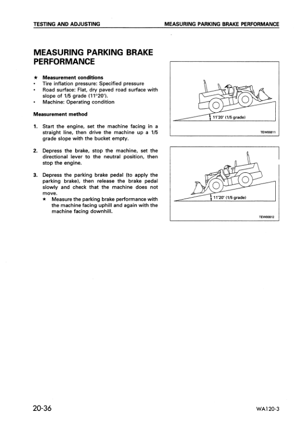 Komatsu WA120-3 EU Spec Wheel Loader Workshop Manual SN 53001 and UP - Image 13