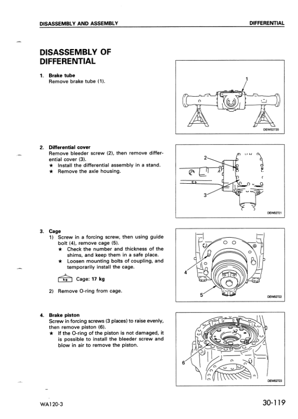 Komatsu WA120-3 EU Spec Wheel Loader Workshop Manual SN 53001 and UP - Image 16