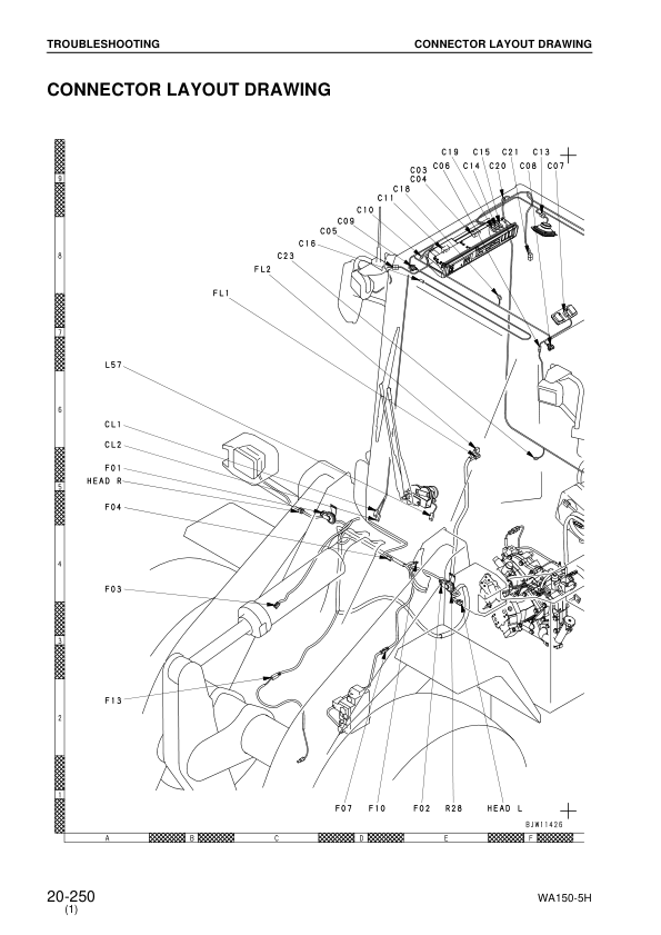Komatsu WA150-5 Wheel Loader Workshop Manual SN 50051 and UP - Image 10