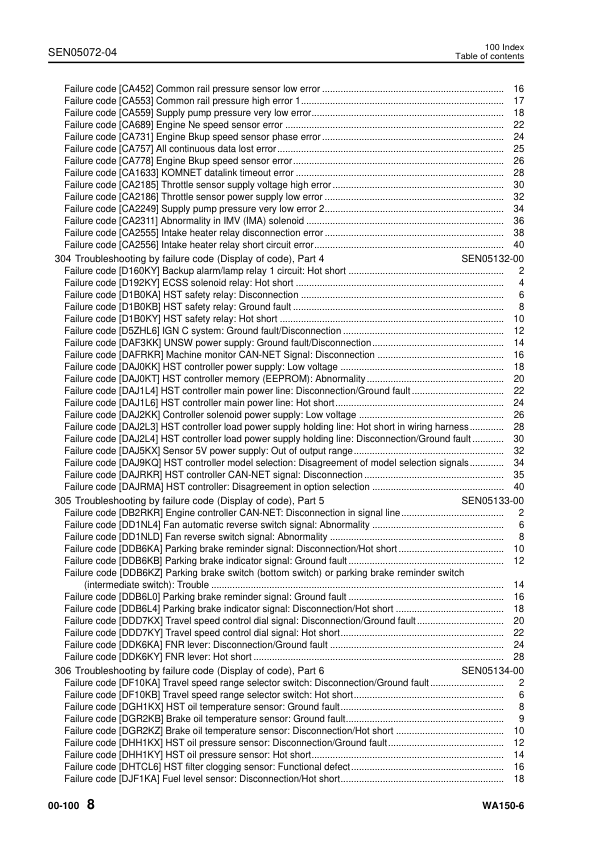 Komatsu WA150-6 Wheel Loader Workshop Manual SN 80001 and UP SEN04885-04 - Image 3