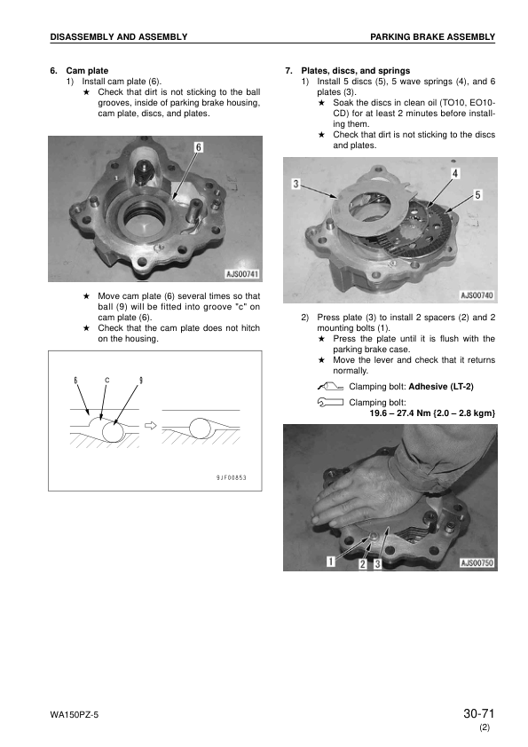 Komatsu WA150PZ-5 Wheel Loader Workshop Manual SN H50051 and UP - Image 13