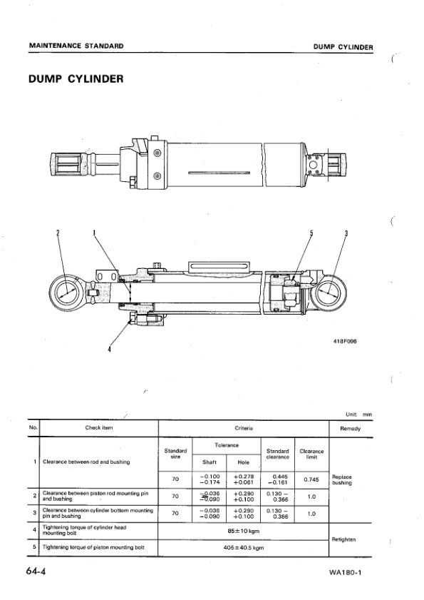 Komatsu WA180-1 Wheel Loader Workshop Manual SN 10001 and UP SEBM034906 - Image 18