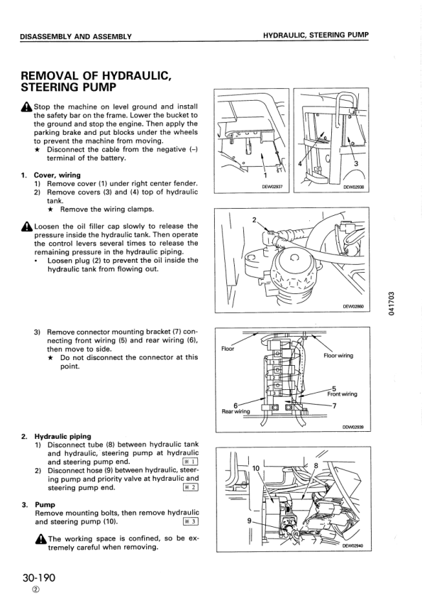 Komatsu WA180-3 Avance Wheel Loader Workshop Manual SN 50001 and UP - Image 17