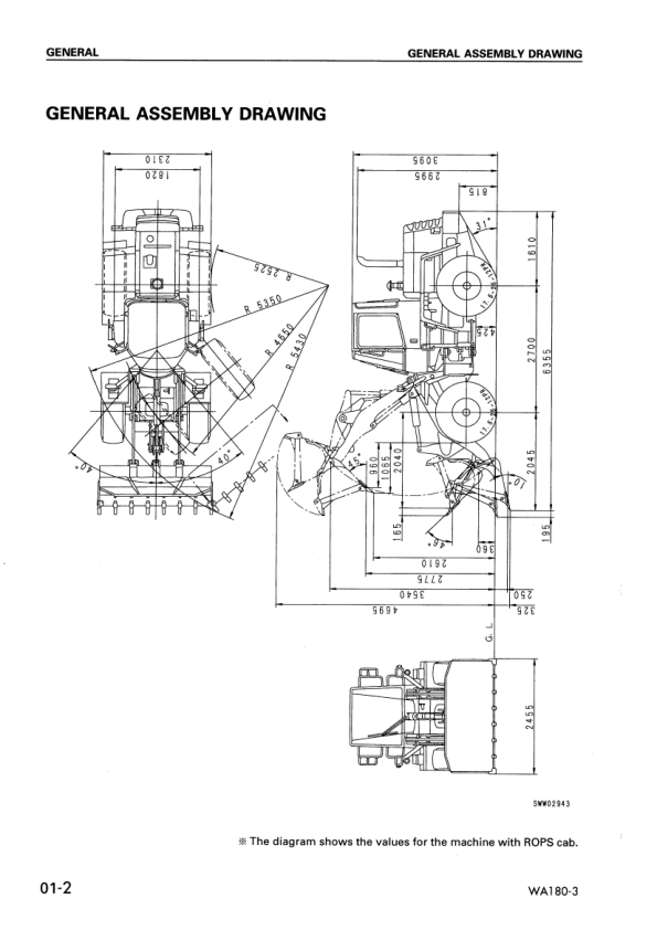 Komatsu WA180-3 EU Spec Wheel Loader Workshop Manual SN 53001 and UP - Image 4