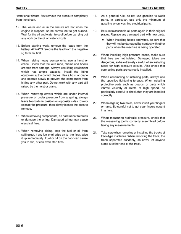 Komatsu WA180-3 WA180L-3 Wheel Loader Workshop Manual SN A80001 54001 and UP - Image 3