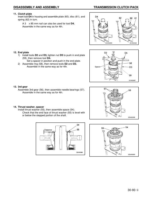 Komatsu WA180-3 WA180L-3 Wheel Loader Workshop Manual SN A80001 54001 and UP - Image 15