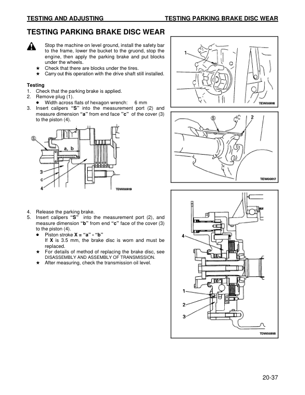 Komatsu WA180-3 WA180L-3 Wheel Loader Workshop Manual SN A80001 54001 and UP - Image 12