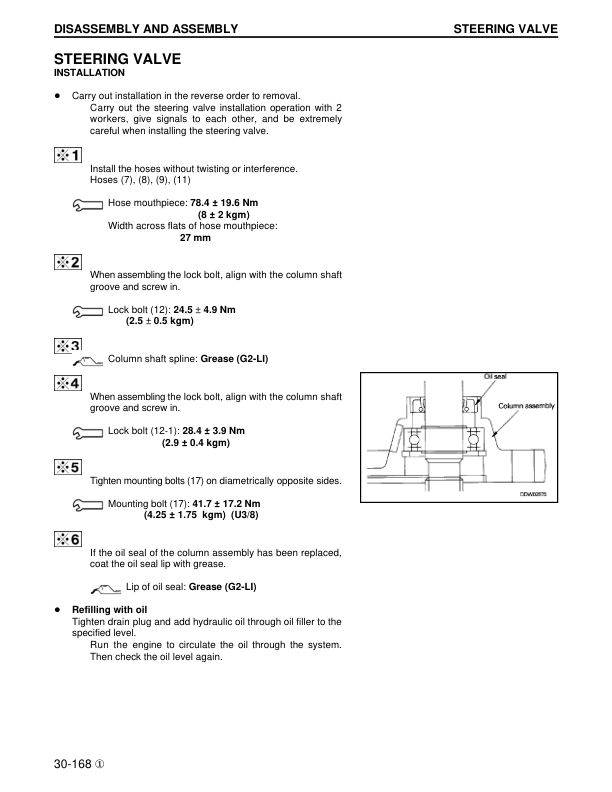 Komatsu WA180- WA180L-3 Wheel Loader Workshop Manual SN A80001 54001 and UP - Image 16