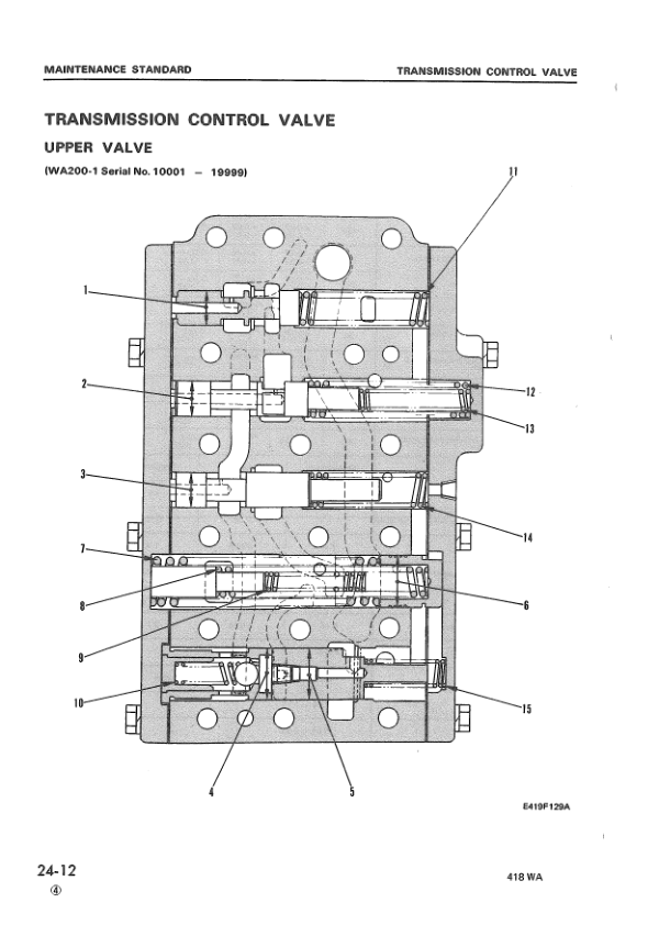 Komatsu WA200-1 WA250-1 Wheel Loader Workshop Manual SN 10001 and UP - Image 13