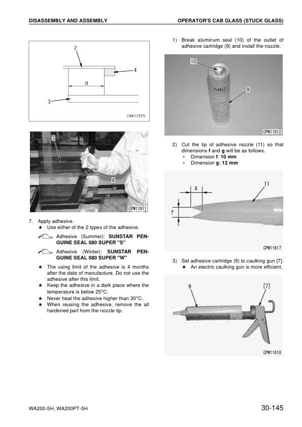 Komatsu WA200-5H WA200PT-5H Wheel Loader Workshop Manual SN H50051 and UP - Image 16
