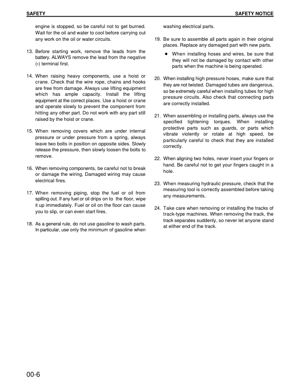Komatsu WA250-3 Parallel Tool Carrier Wheel Loader Workshop Manual SN A75001 and UP - Image 3