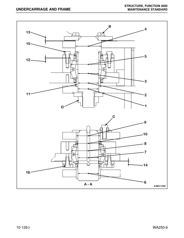 Komatsu WA250-6 Wheel Loader Workshop Manual SN A76001 and UP - Image 13