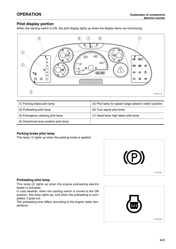 Komatsu WA250PT-5H Wheel Loader Operation and Maintenance Manual SN H60051 and UP - Image 13