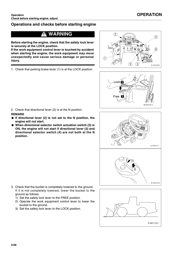 Komatsu WA250PT-5H Wheel Loader Operation and Maintenance Manual SN H60051 and UP - Image 8
